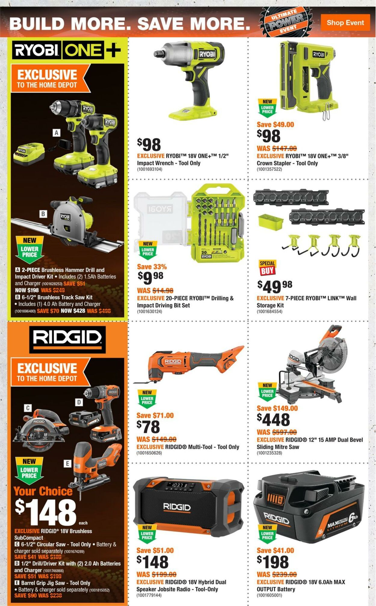 Flyer Home Depot 08.08.2024 - 14.08.2024