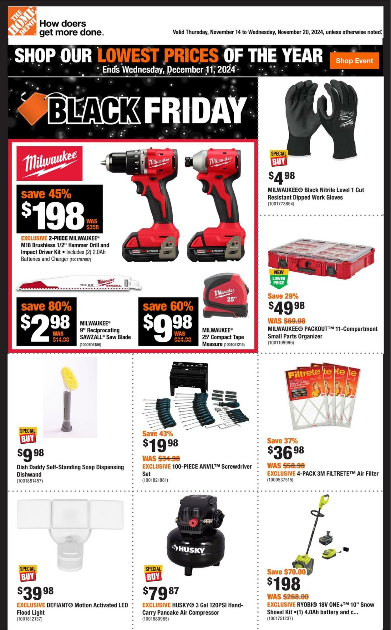 Flyer Home Depot 14.11.2024 - 20.11.2024