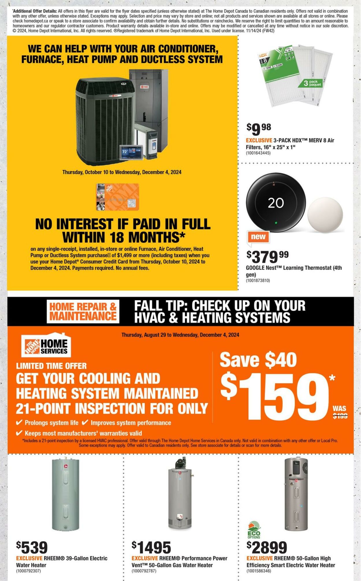 Flyer Home Depot 14.11.2024 - 20.11.2024