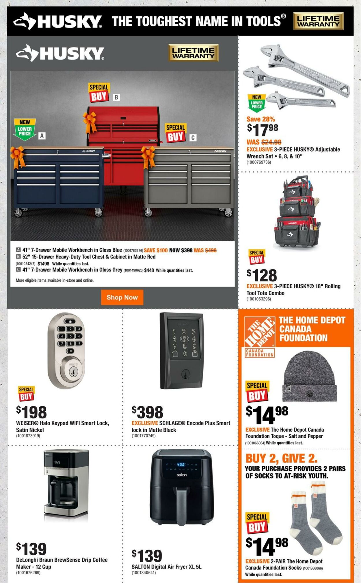 Flyer Home Depot 31.10.2024 - 25.12.2024