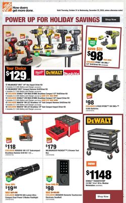 Flyer Home Depot 31.10.2024 - 06.11.2024