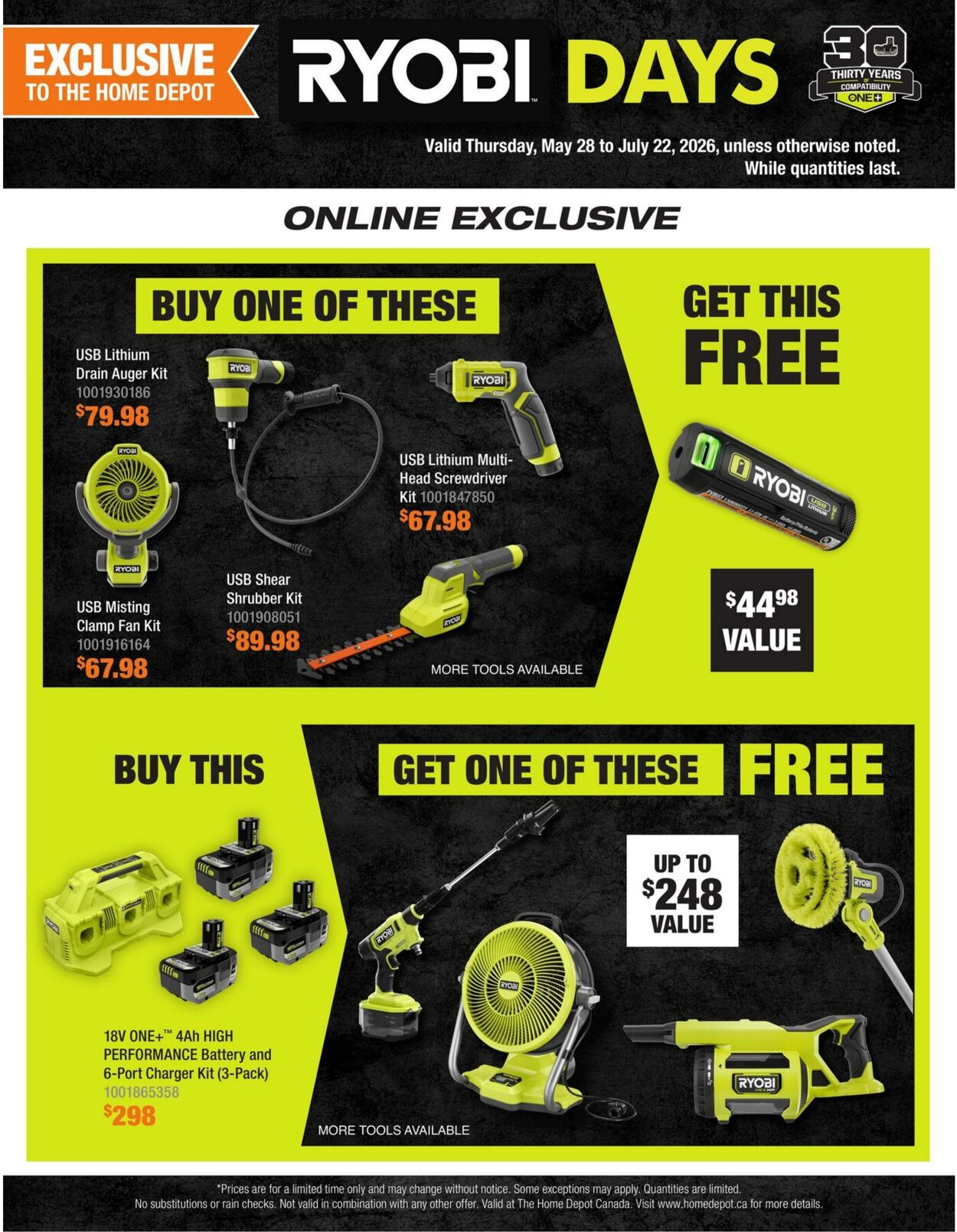 Flyer Home Depot 28.05.2026 - 22.07.2026