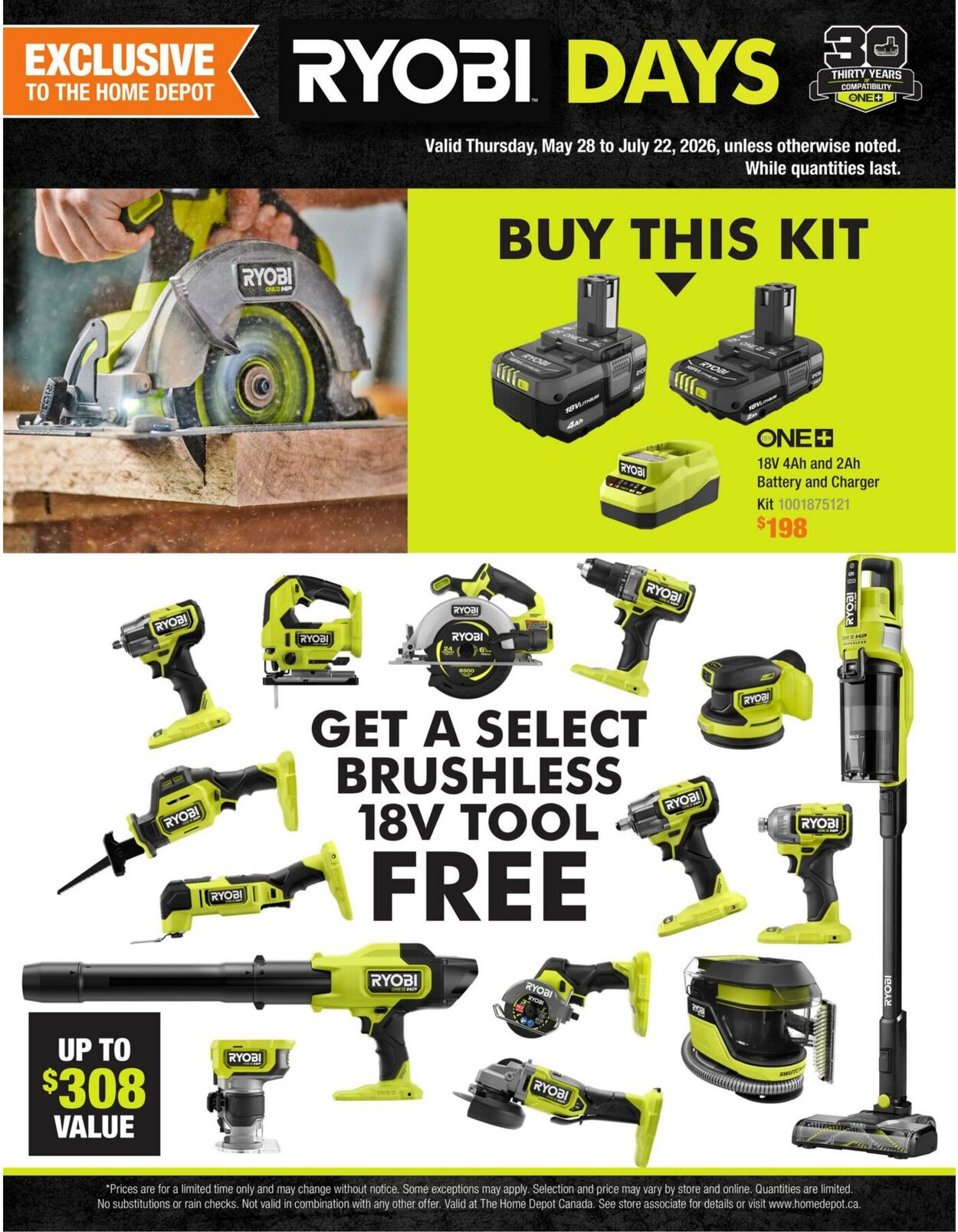Flyer Home Depot 28.05.2026 - 22.07.2026