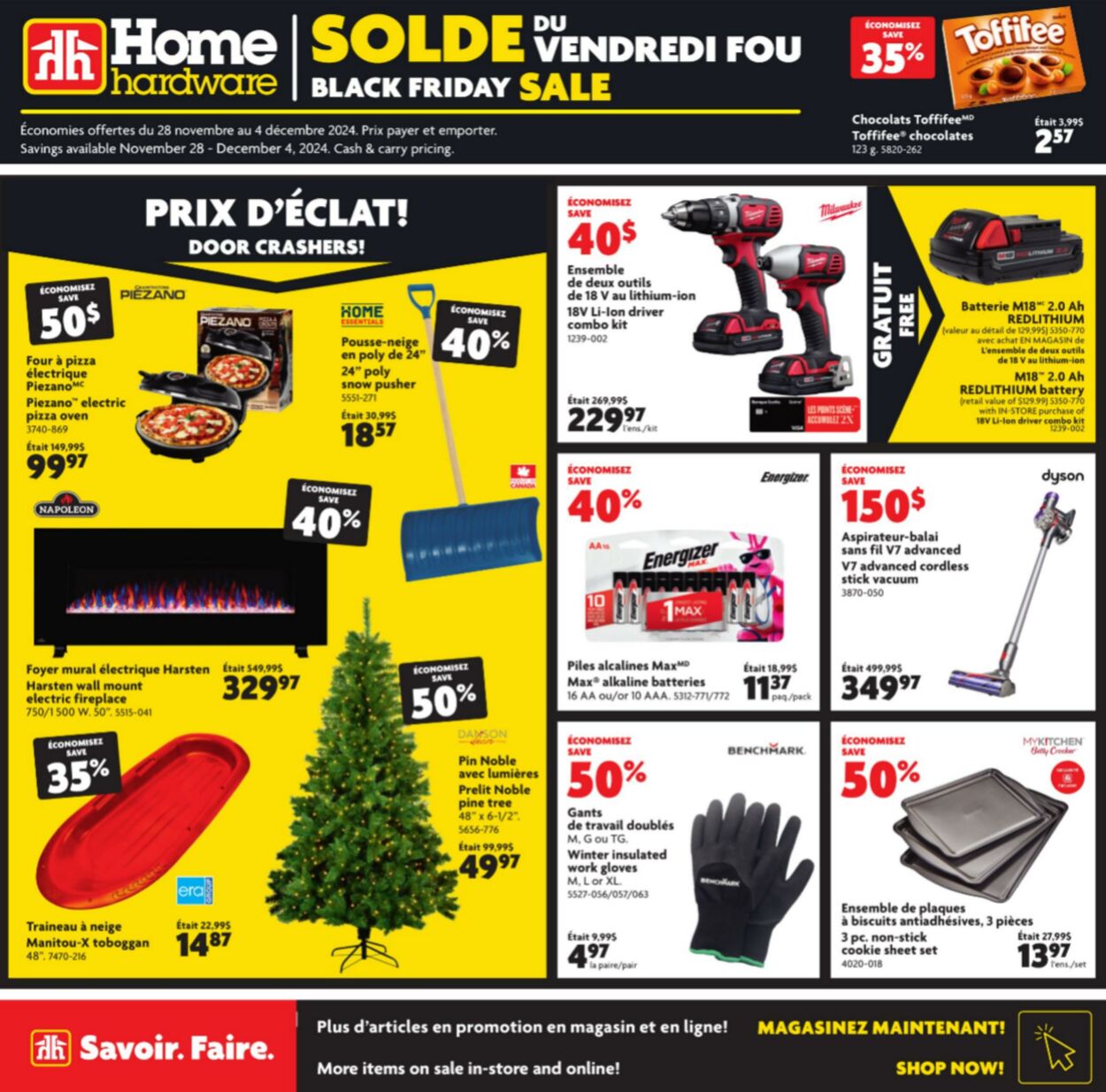 Flyer Home Hardware 28.11.2024 - 04.12.2024