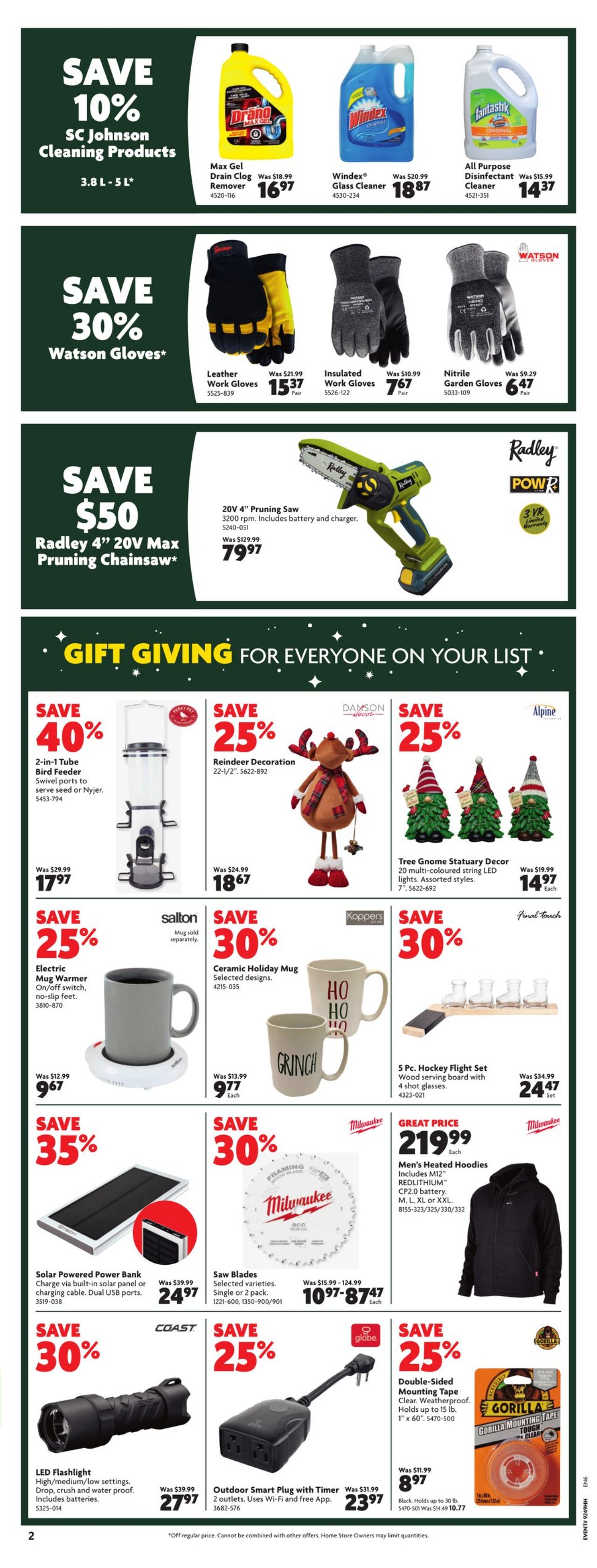Home Hardware Promotional Flyer Christmas Valid from 07.12 to 13.12