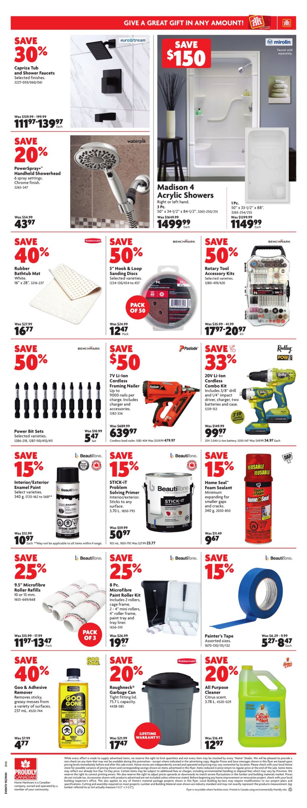 Flyer Home Hardware 20.07.2023 - 26.07.2023