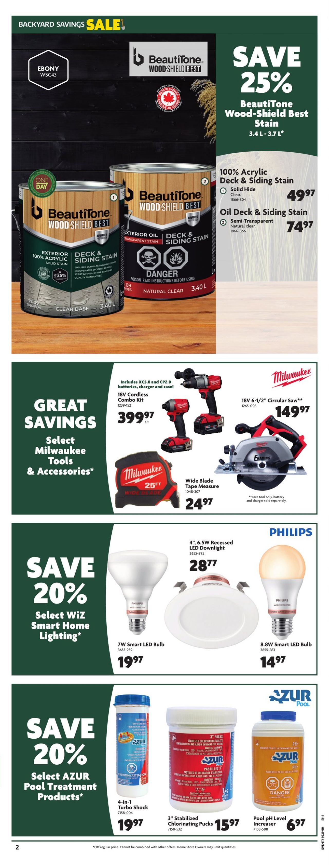 Flyer Home Hardware 20.07.2023 - 26.07.2023