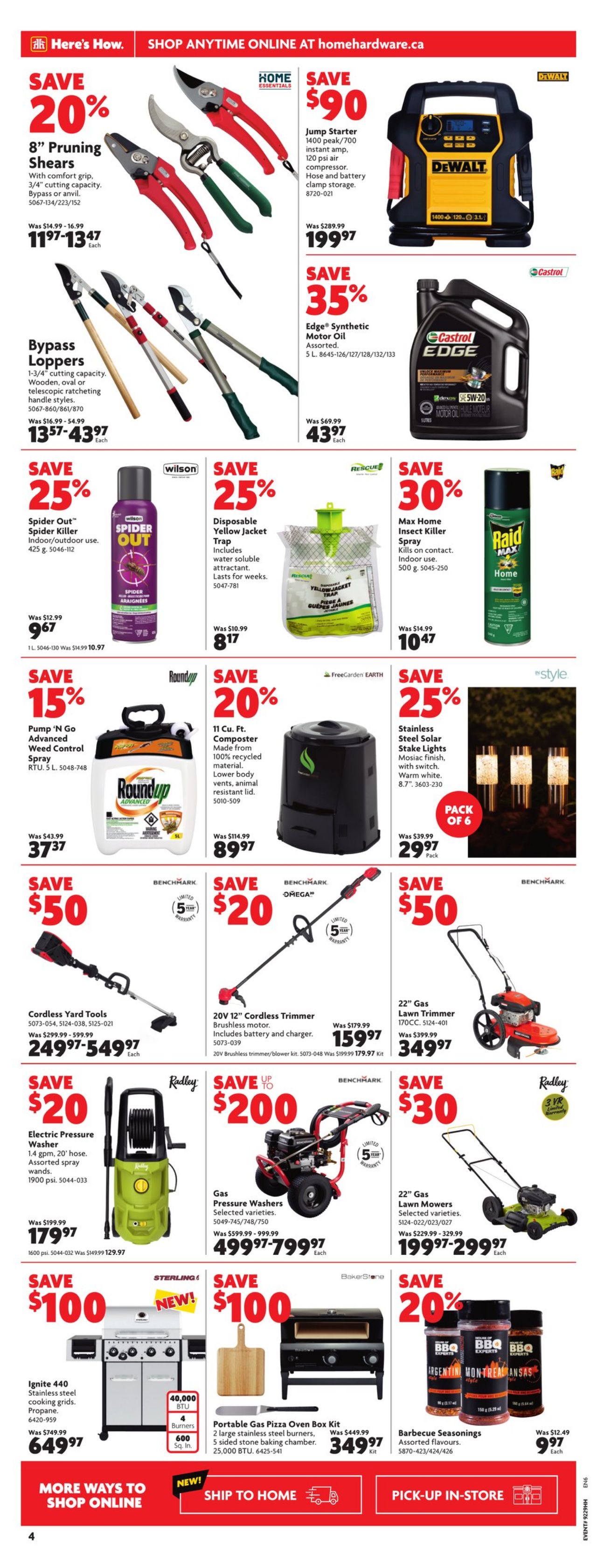 Flyer Home Hardware 20.07.2023 - 26.07.2023