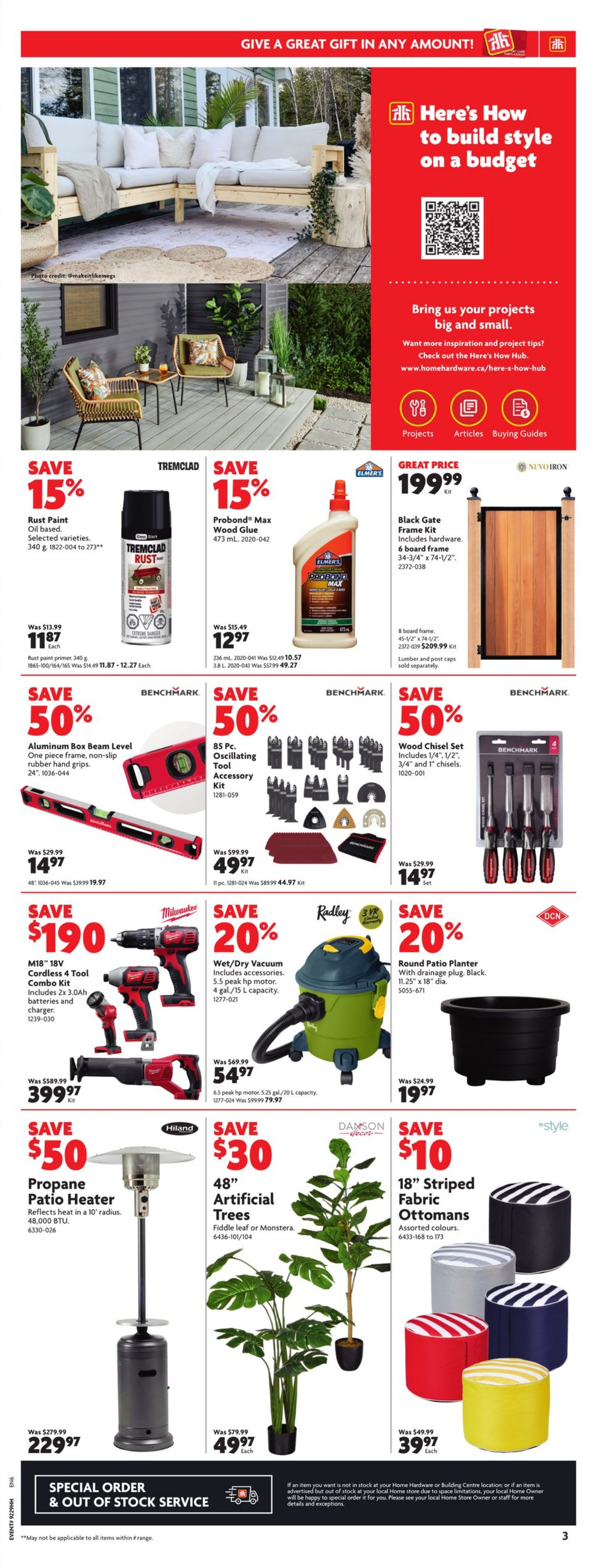 Flyer Home Hardware 20.07.2023 - 26.07.2023