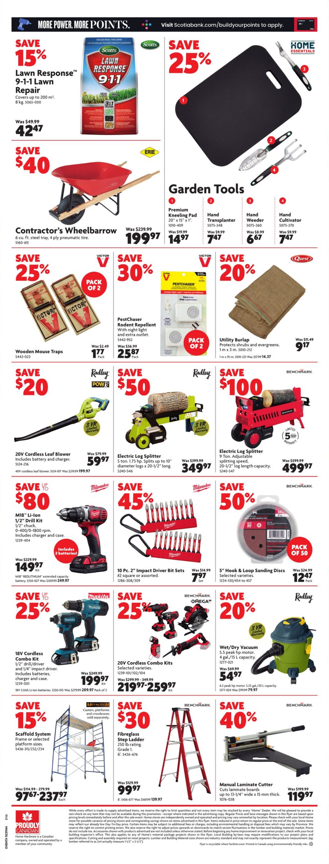 Flyer Home Hardware 14.09.2023 - 20.09.2023