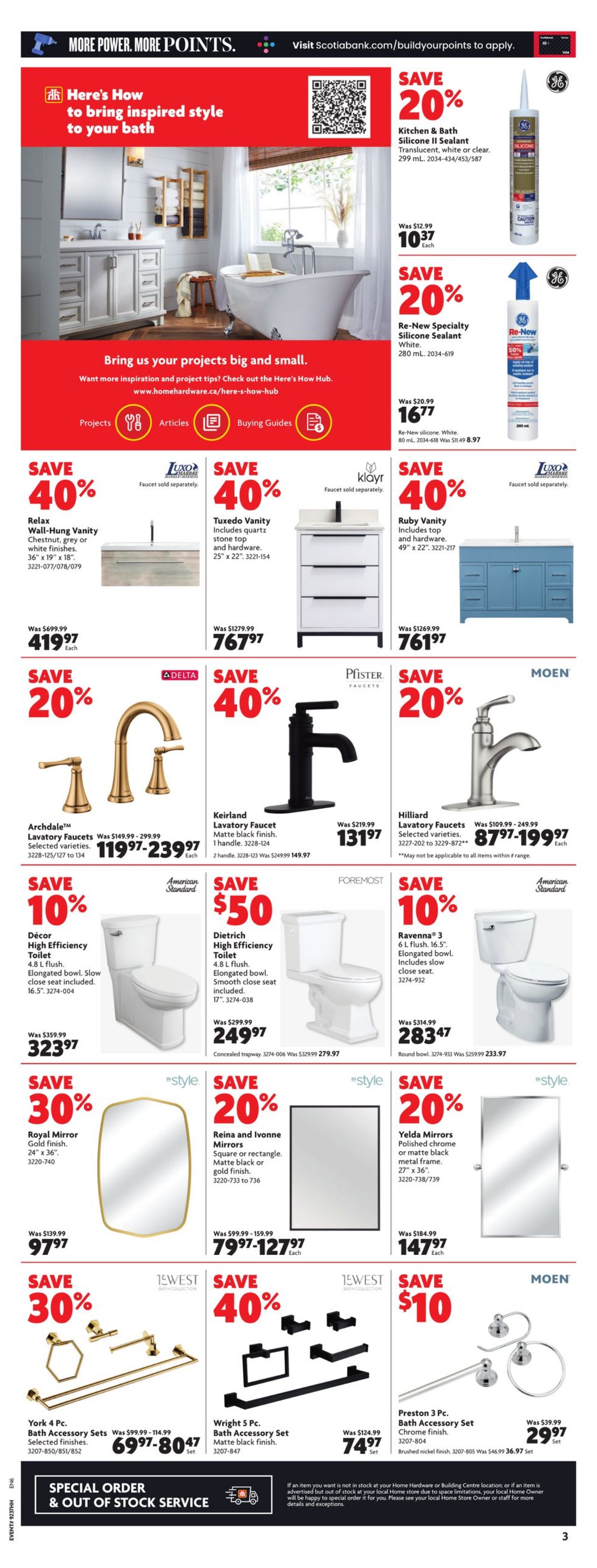 Flyer Home Hardware 14.09.2023 - 20.09.2023