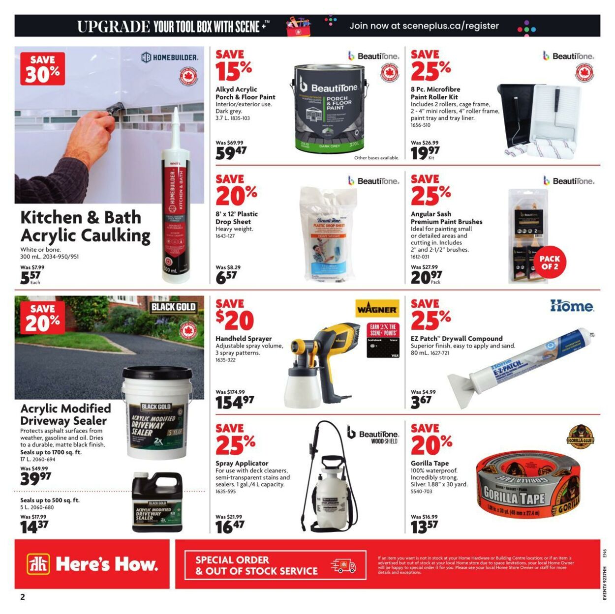 Flyer Home Hardware 12.09.2024 - 25.09.2024