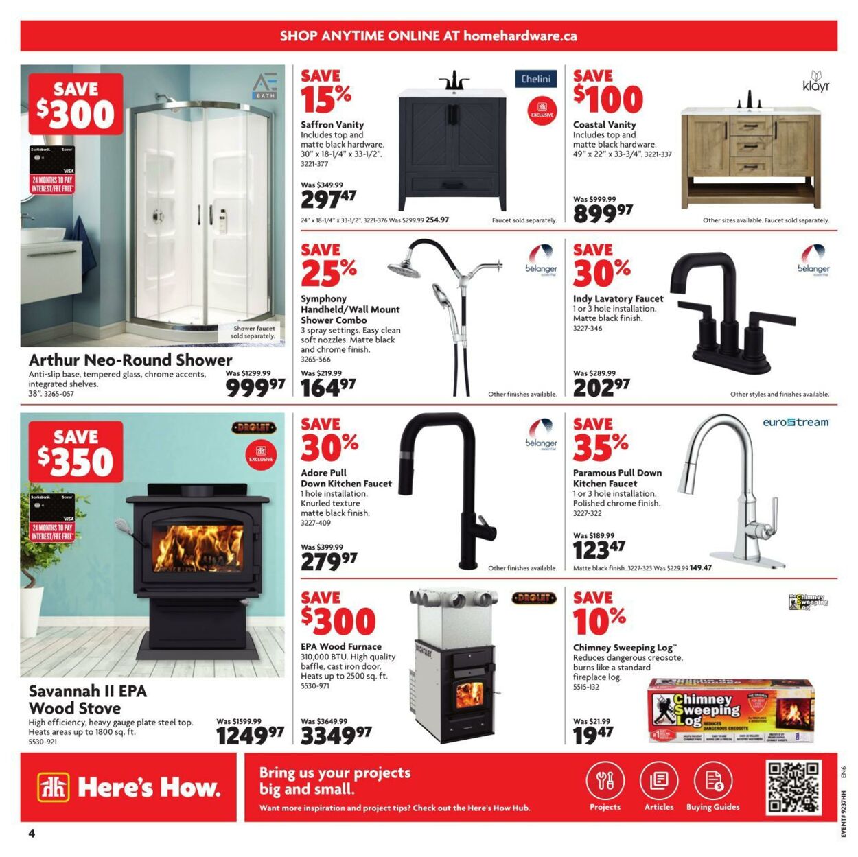 Flyer Home Hardware 12.09.2024 - 25.09.2024