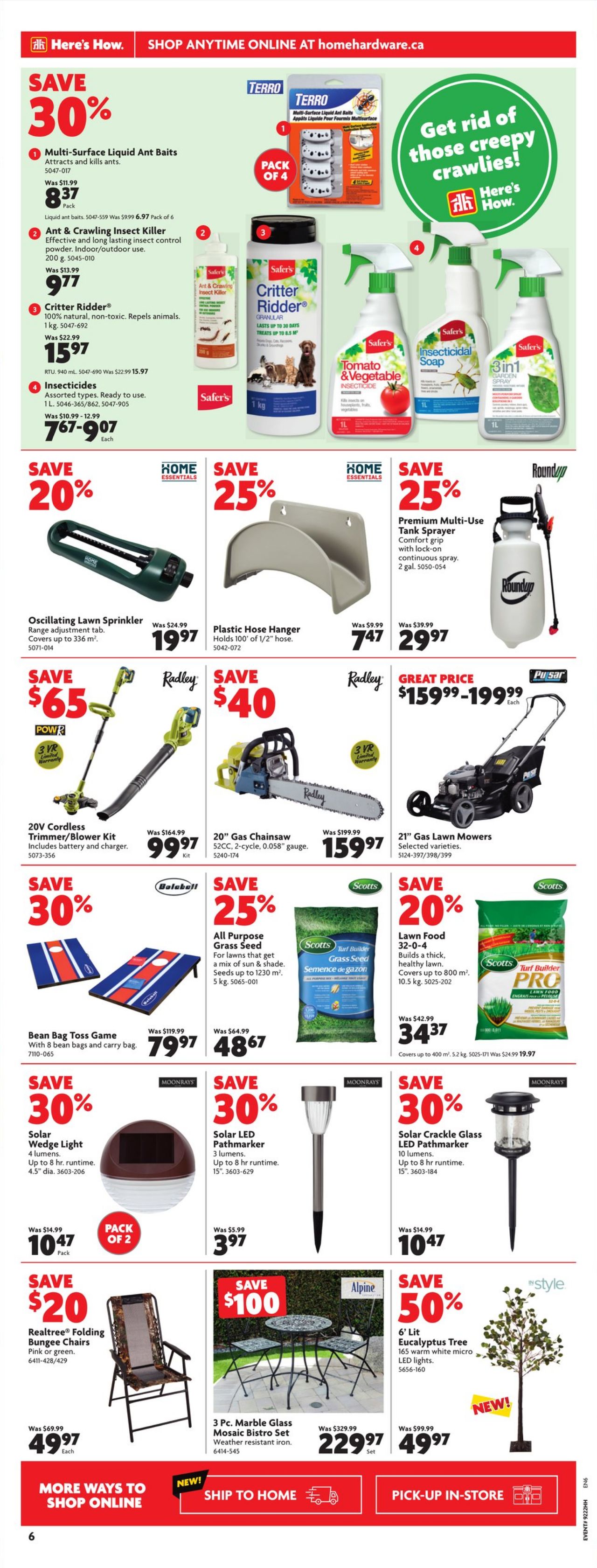 Flyer Home Hardware 01.06.2023 - 07.06.2023