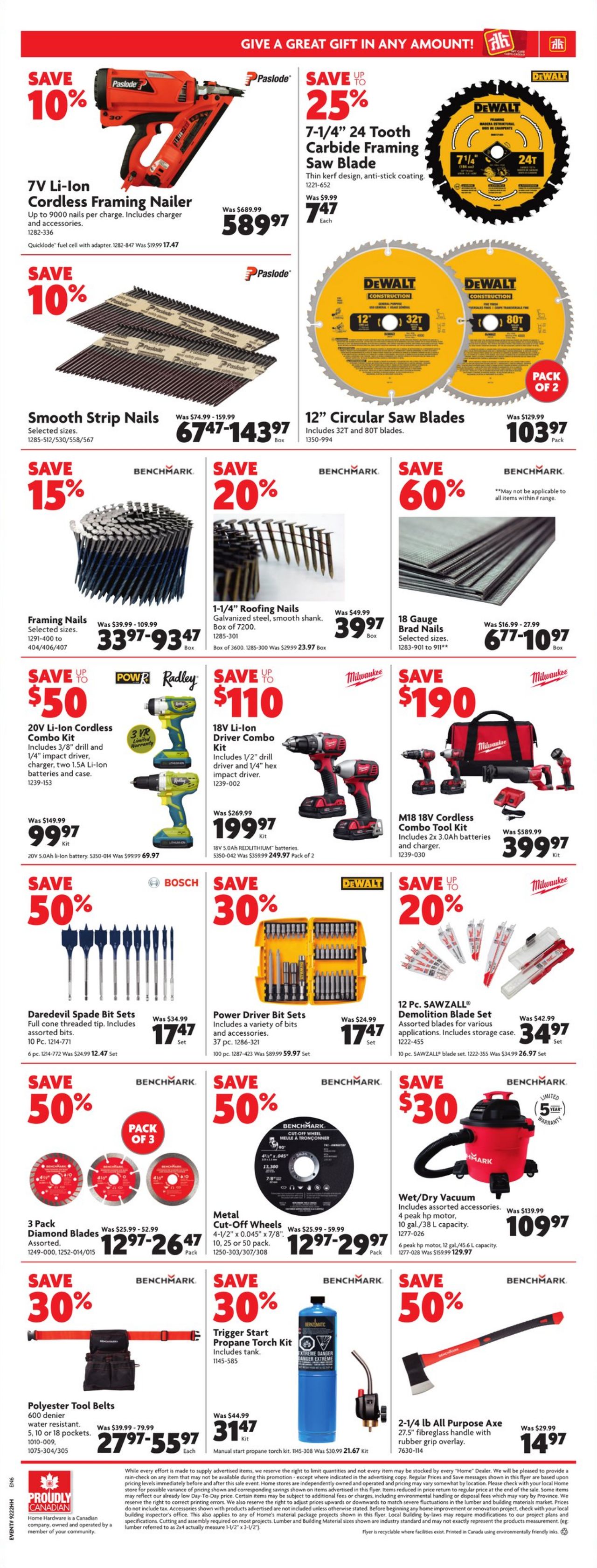 Flyer Home Hardware 01.06.2023 - 07.06.2023