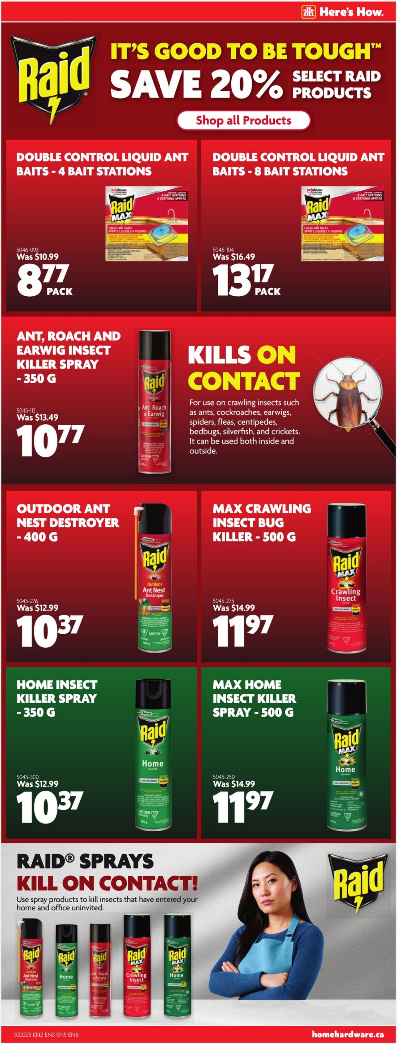 Flyer Home Hardware 01.06.2023 - 07.06.2023