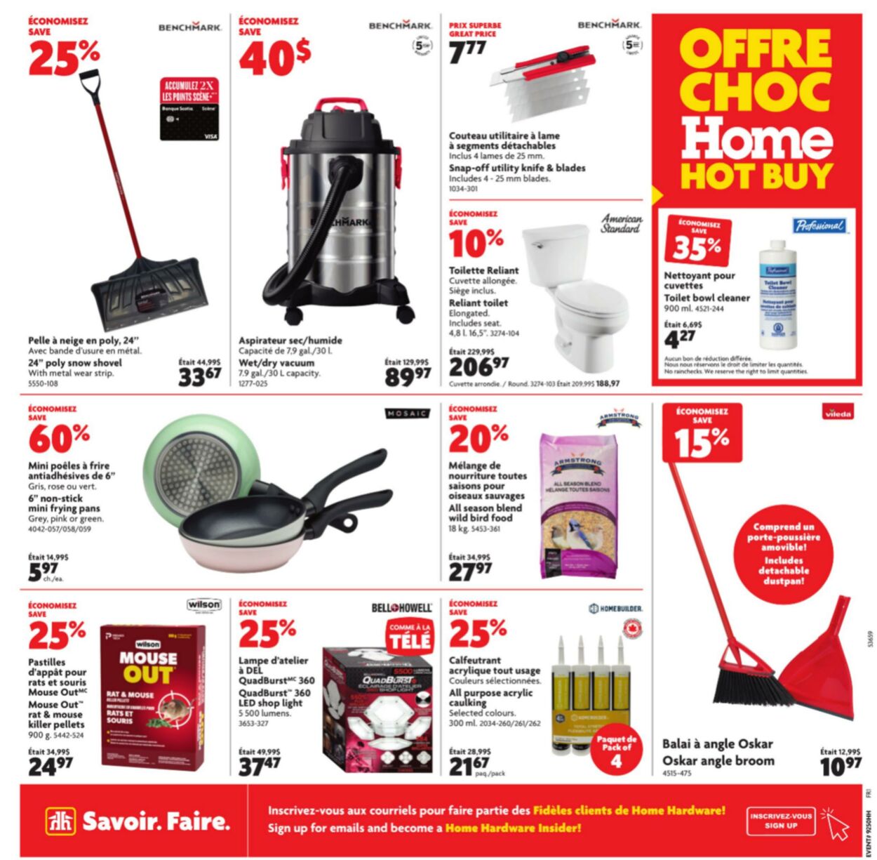 Flyer Home Hardware 11.12.2024 - 18.12.2024