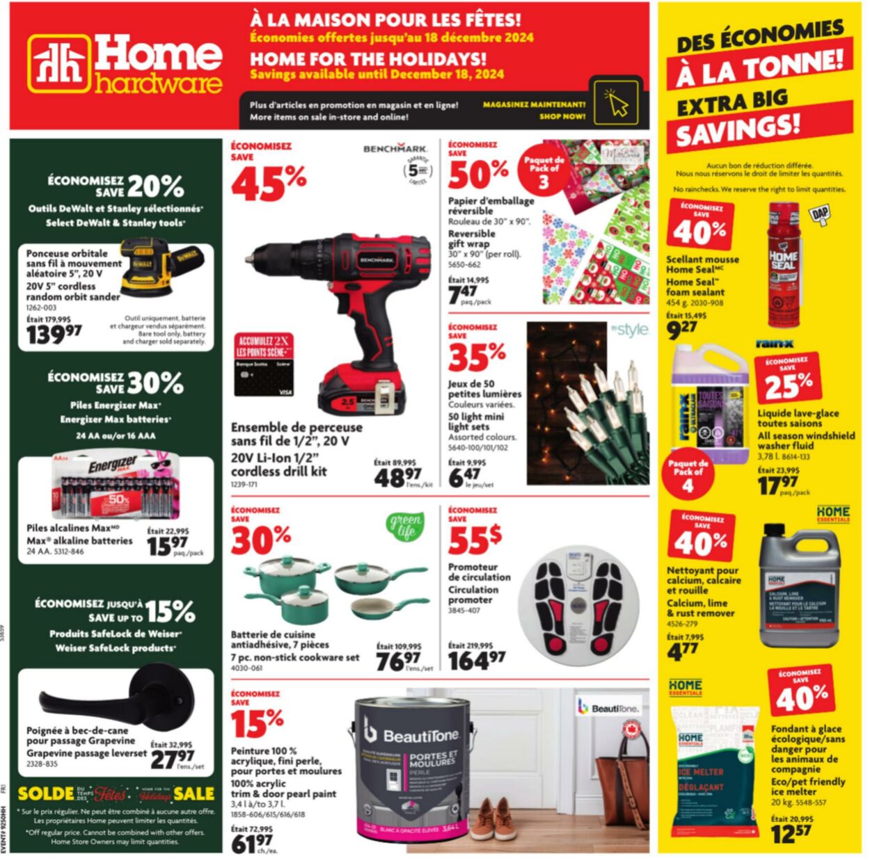 Home Hardware Promotional flyers