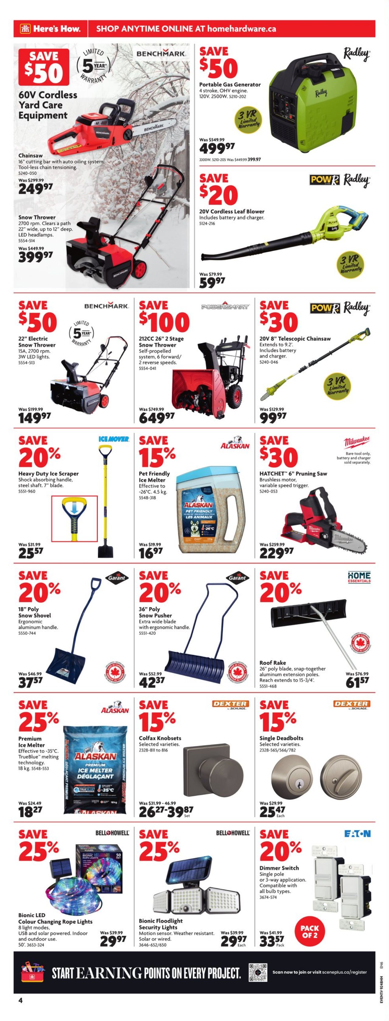 Flyer Home Hardware 30.11.2023 - 06.12.2023