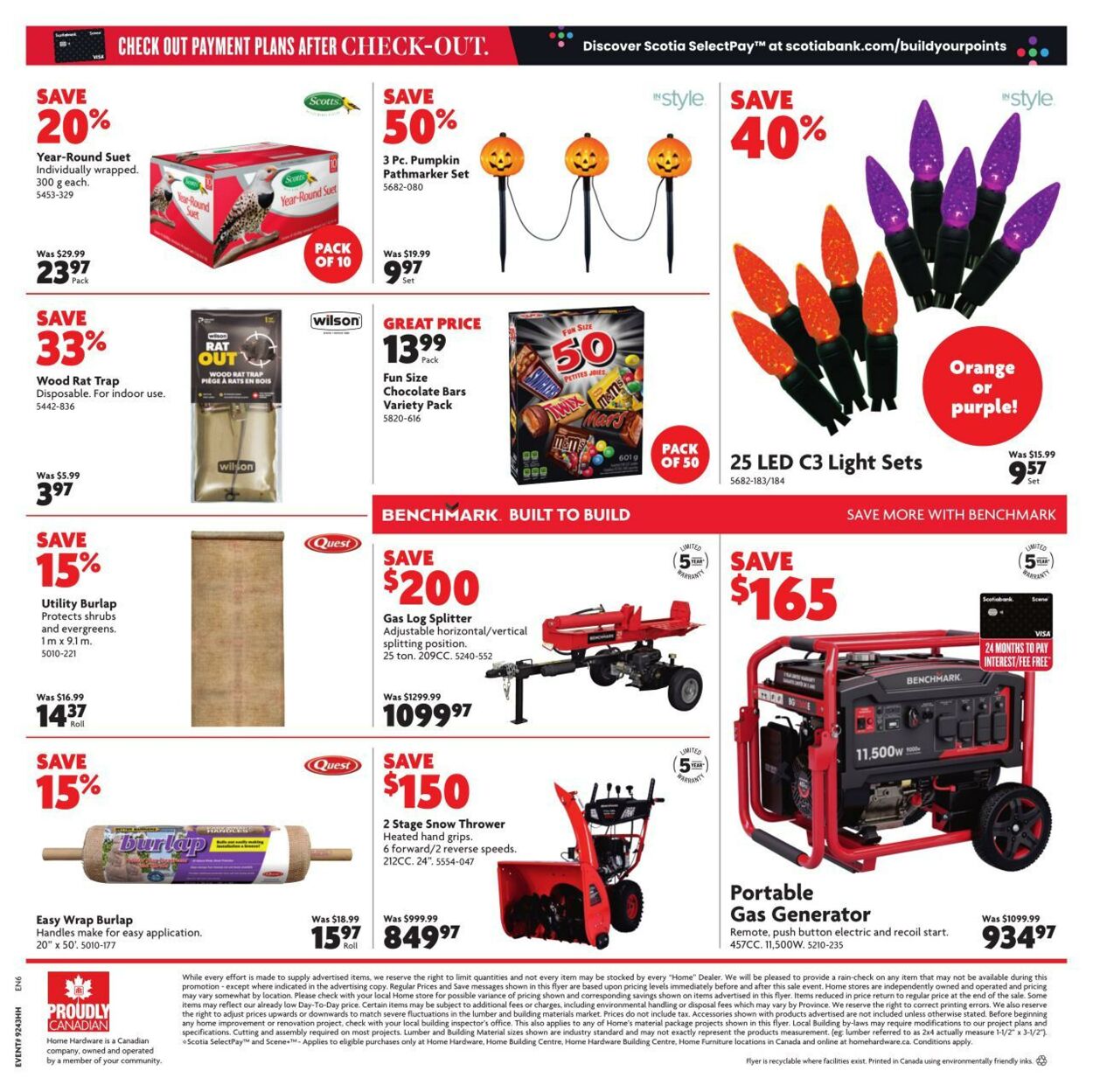 Flyer Home Hardware 24.10.2024 - 30.10.2024