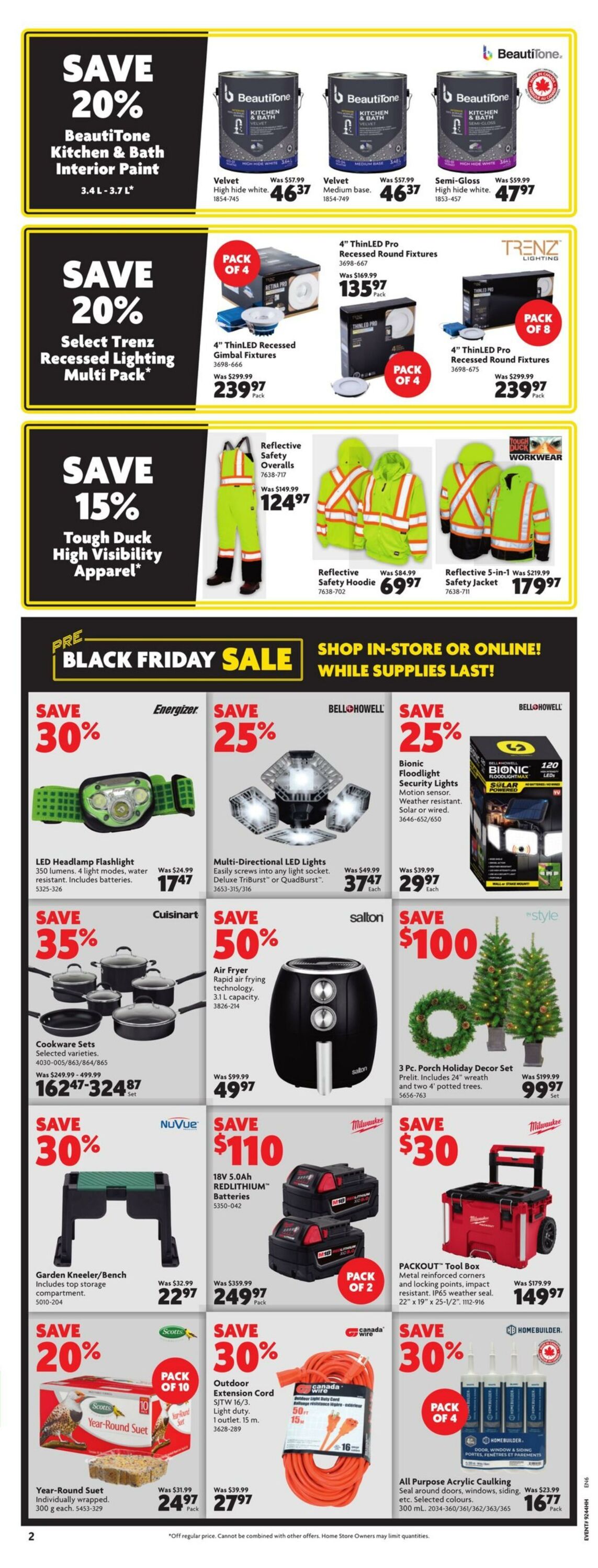 Flyer Home Hardware 02.11.2023 - 08.11.2023