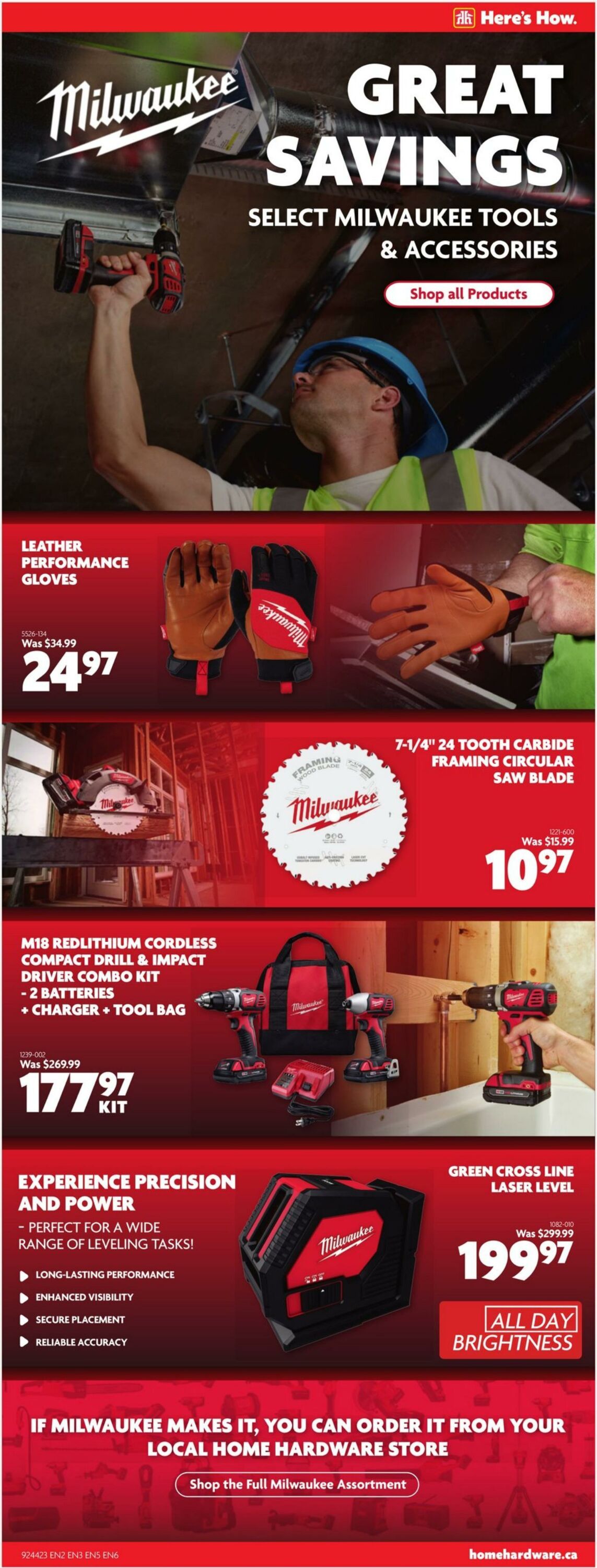 Flyer Home Hardware 02.11.2023 - 08.11.2023