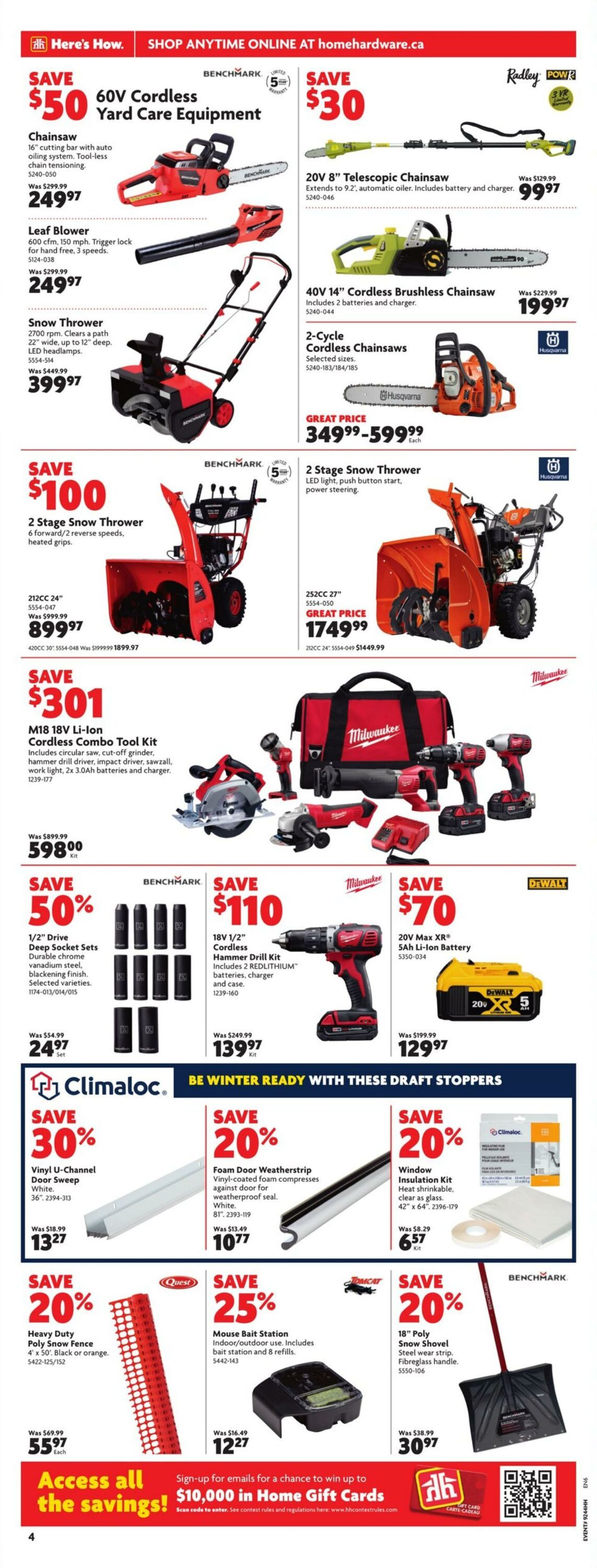 Flyer Home Hardware 02.11.2023 - 08.11.2023