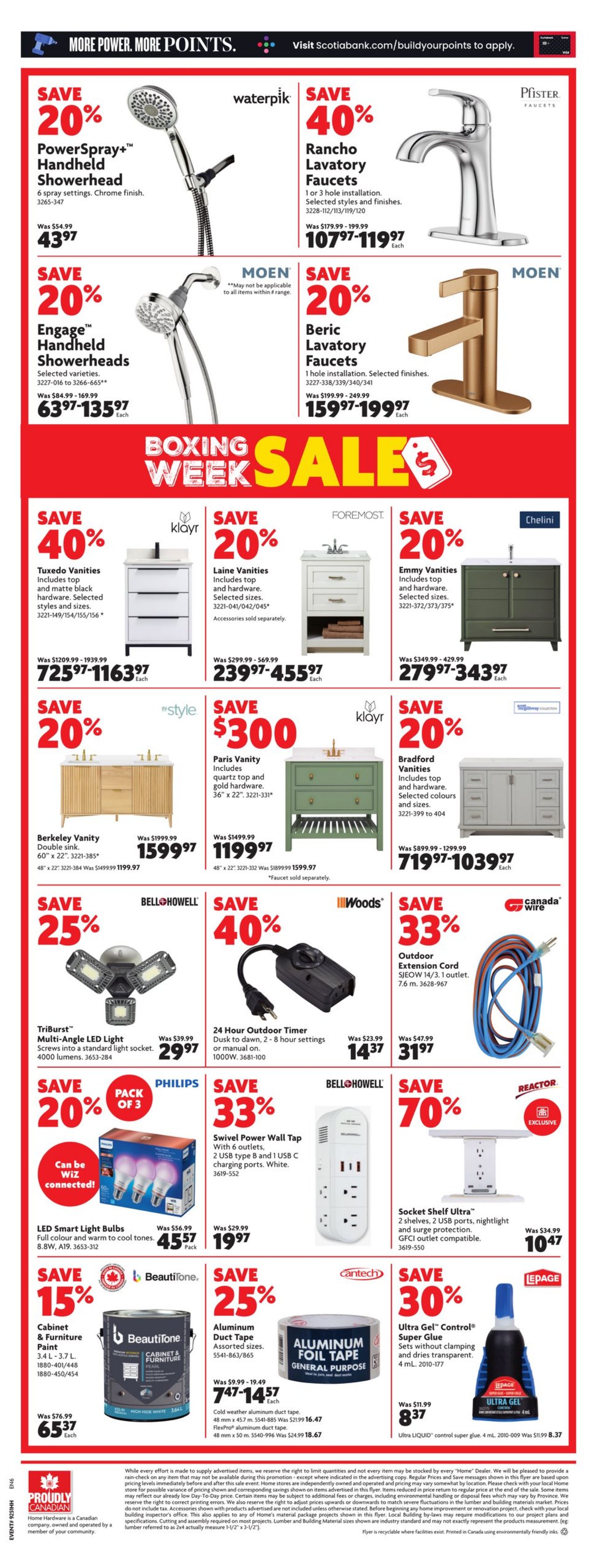 Flyer Home Hardware 21.12.2023 - 03.01.2024