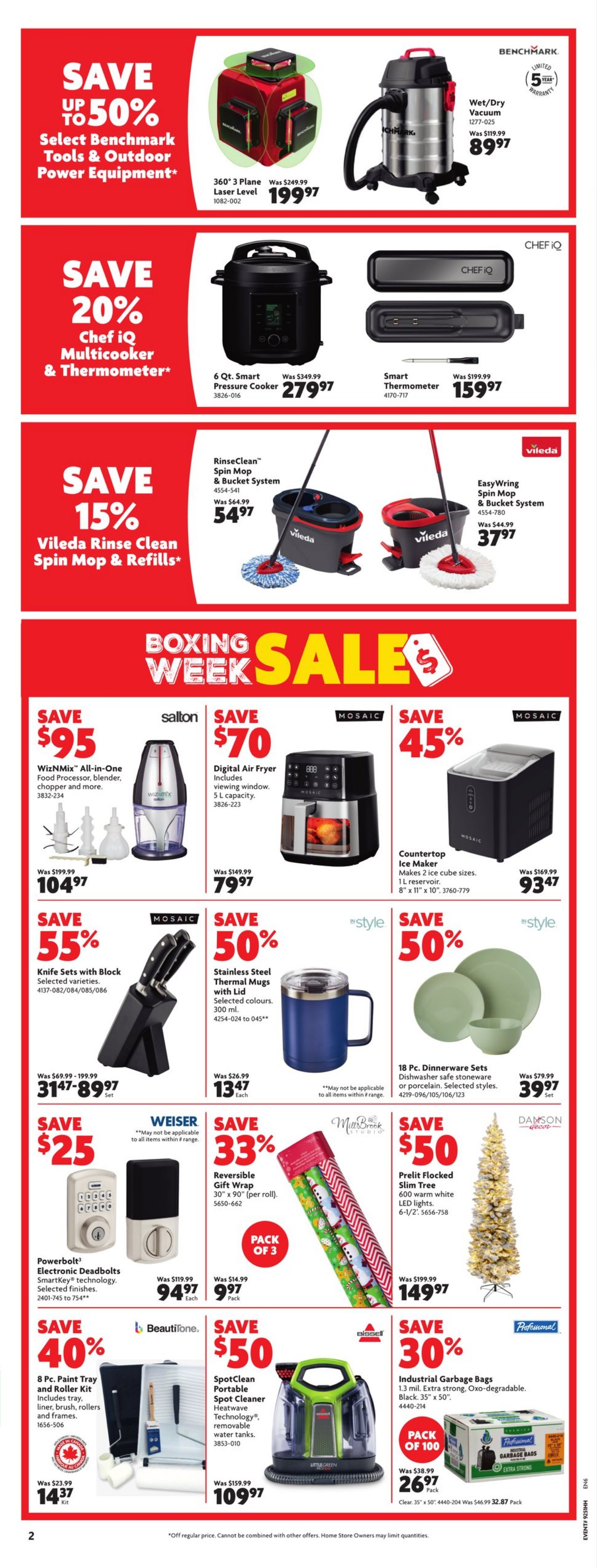 Flyer Home Hardware 21.12.2023 - 03.01.2024