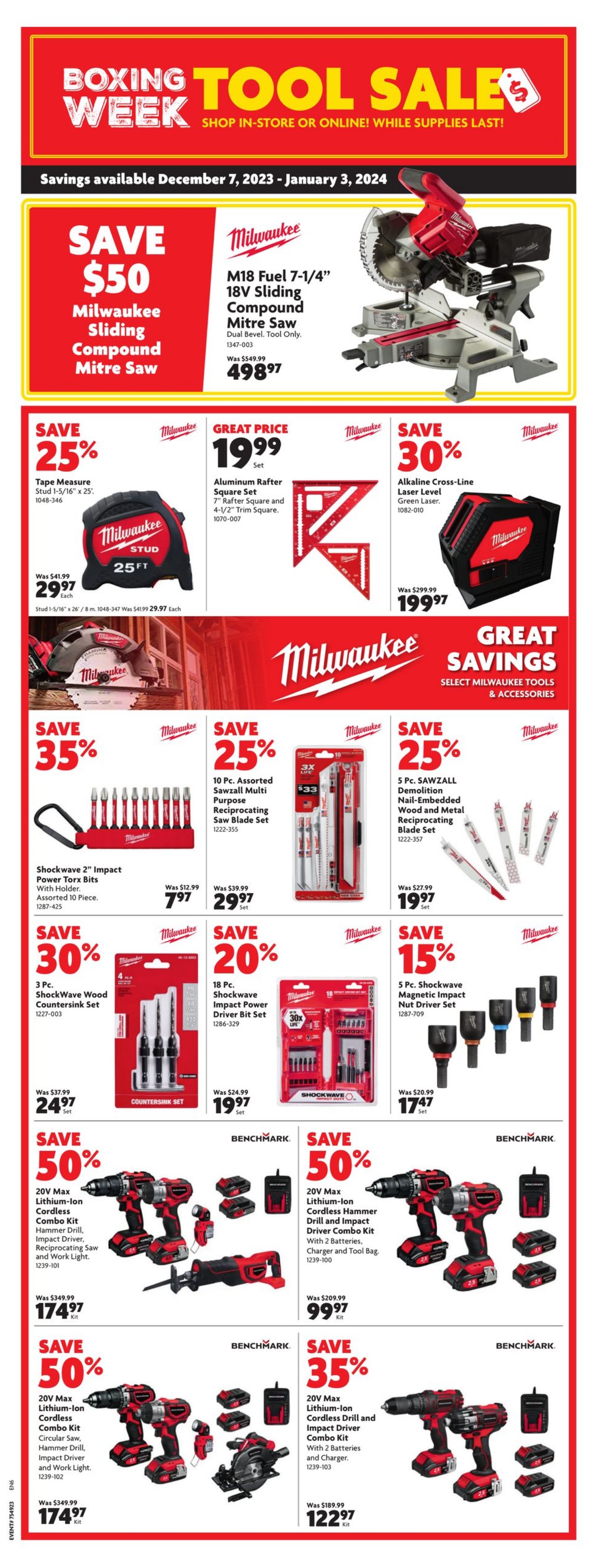 Flyer Home Hardware 21.12.2023 - 03.01.2024