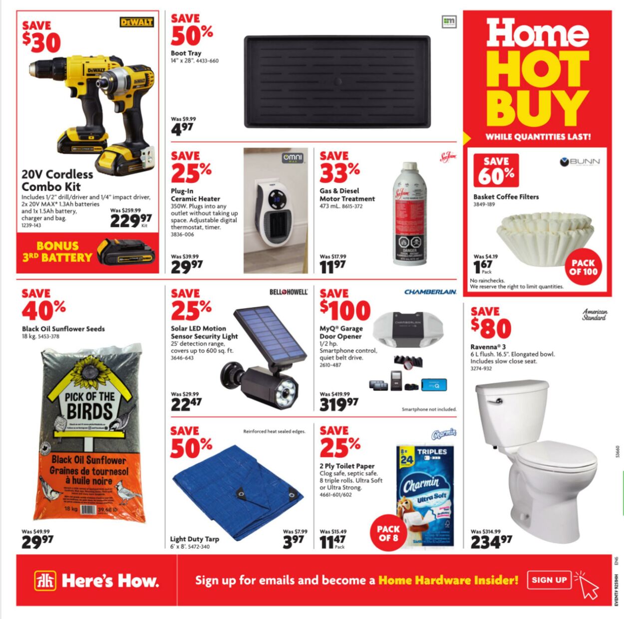 Flyer Home Hardware 19.12.2024 - 03.01.2025