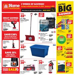 Flyer Home Hardware 31.10.2024 - 13.11.2024