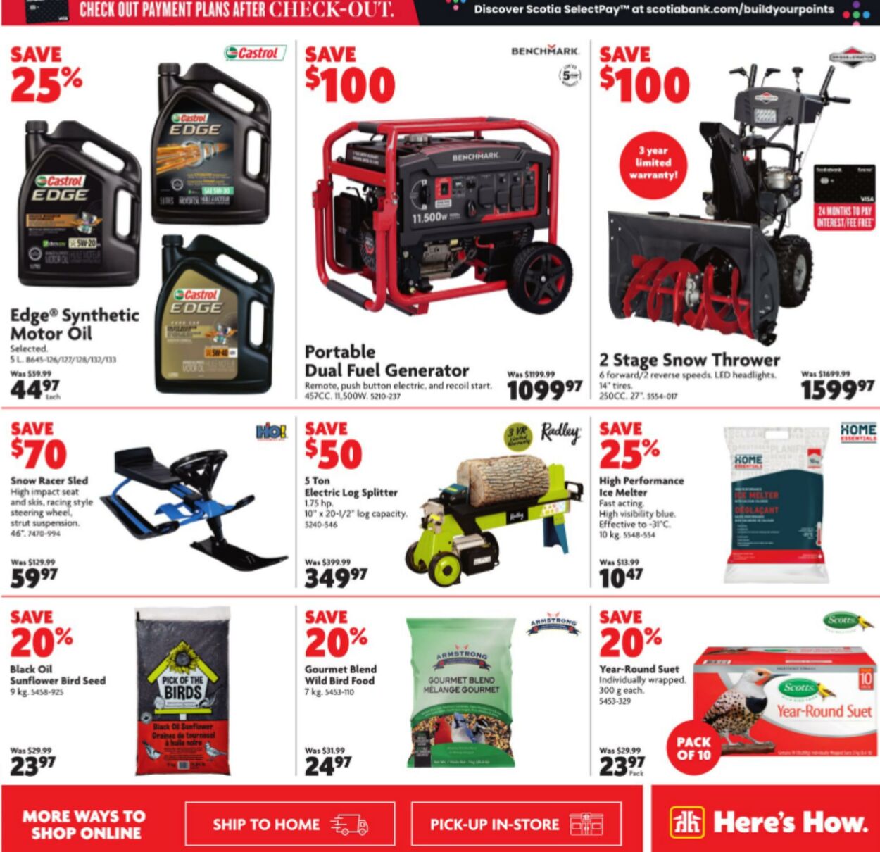 Flyer Home Hardware 02.01.2025 - 15.01.2025