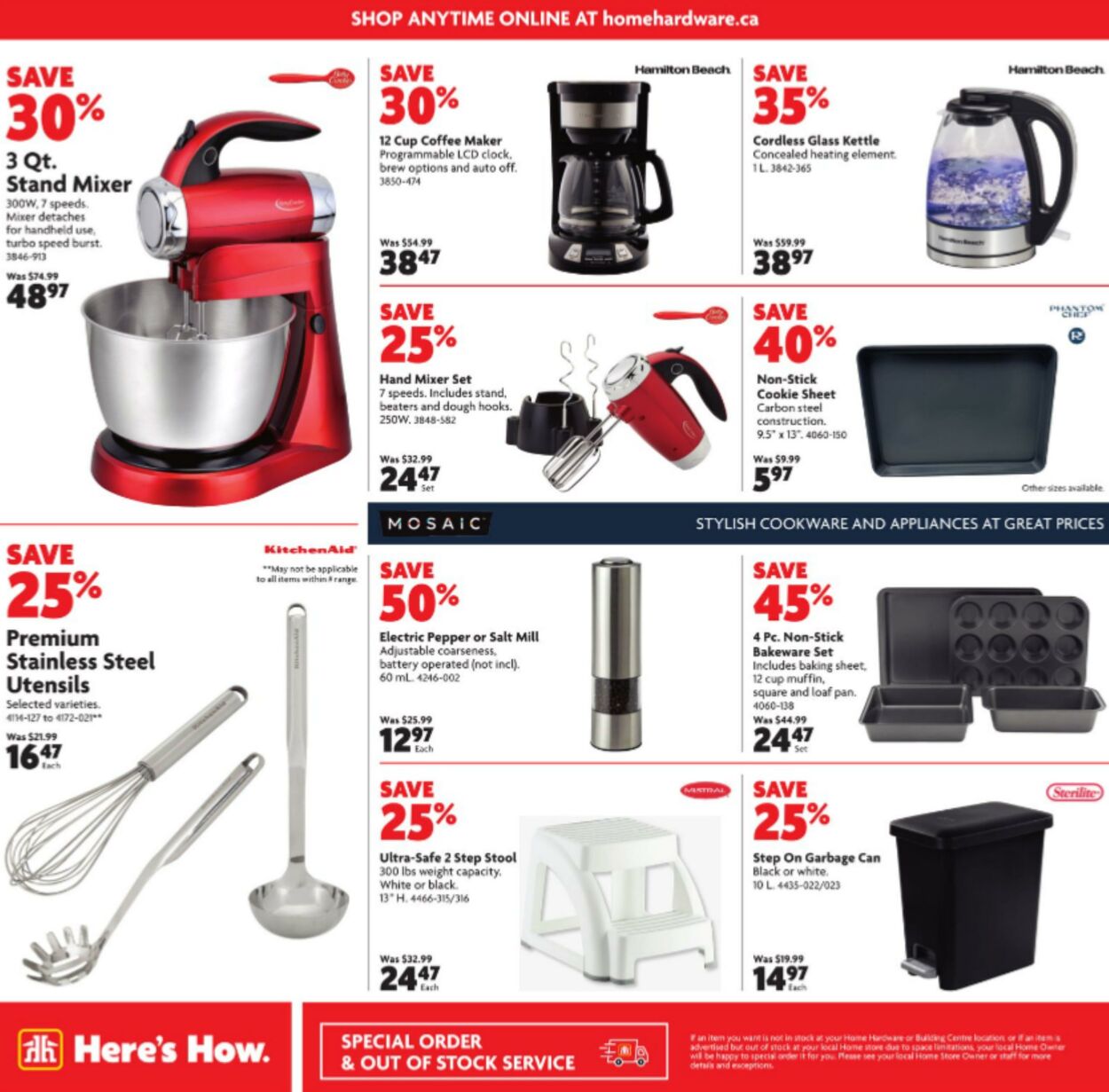 Flyer Home Hardware 02.01.2025 - 15.01.2025