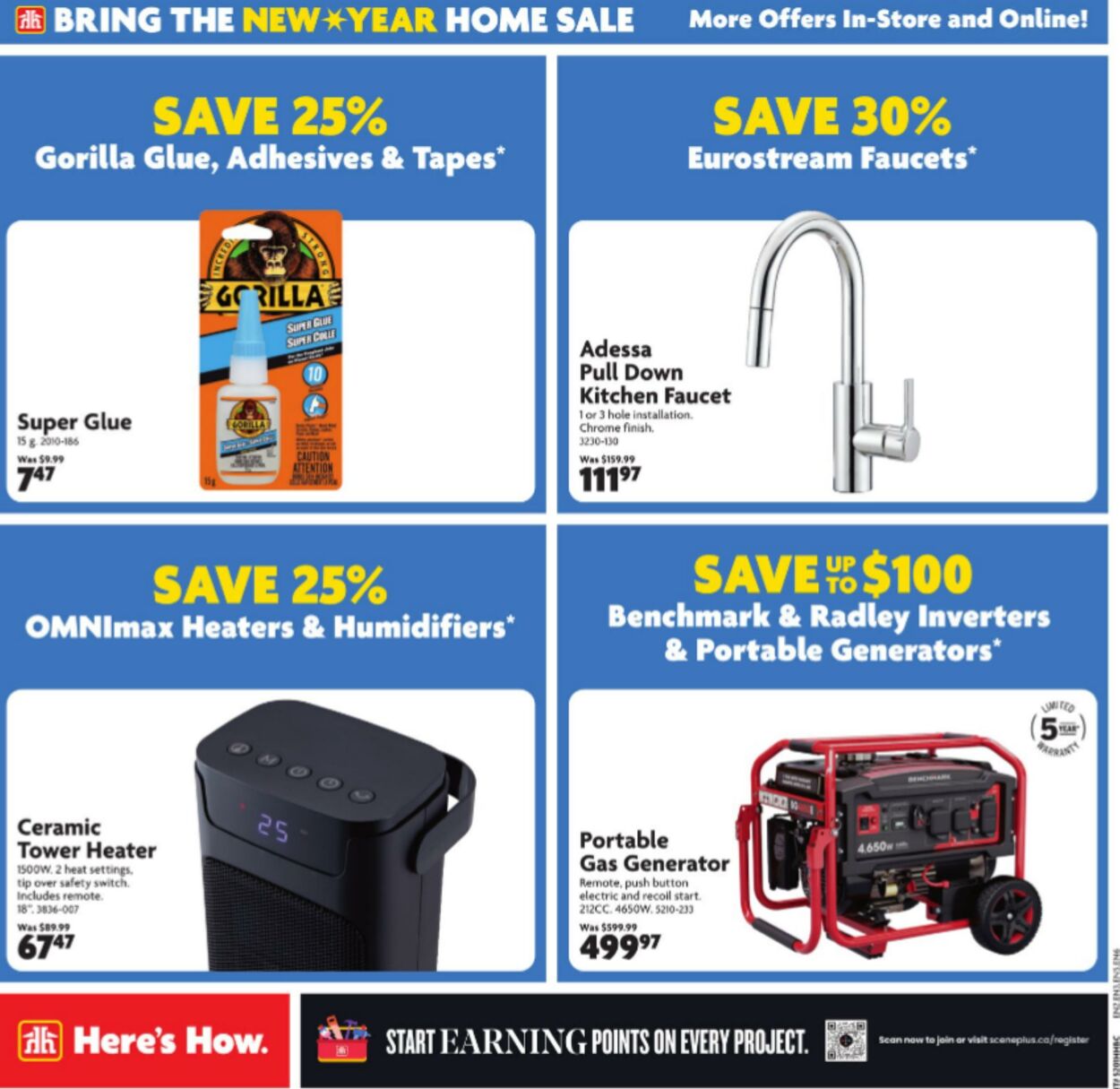 Home Hardware Promotional flyers