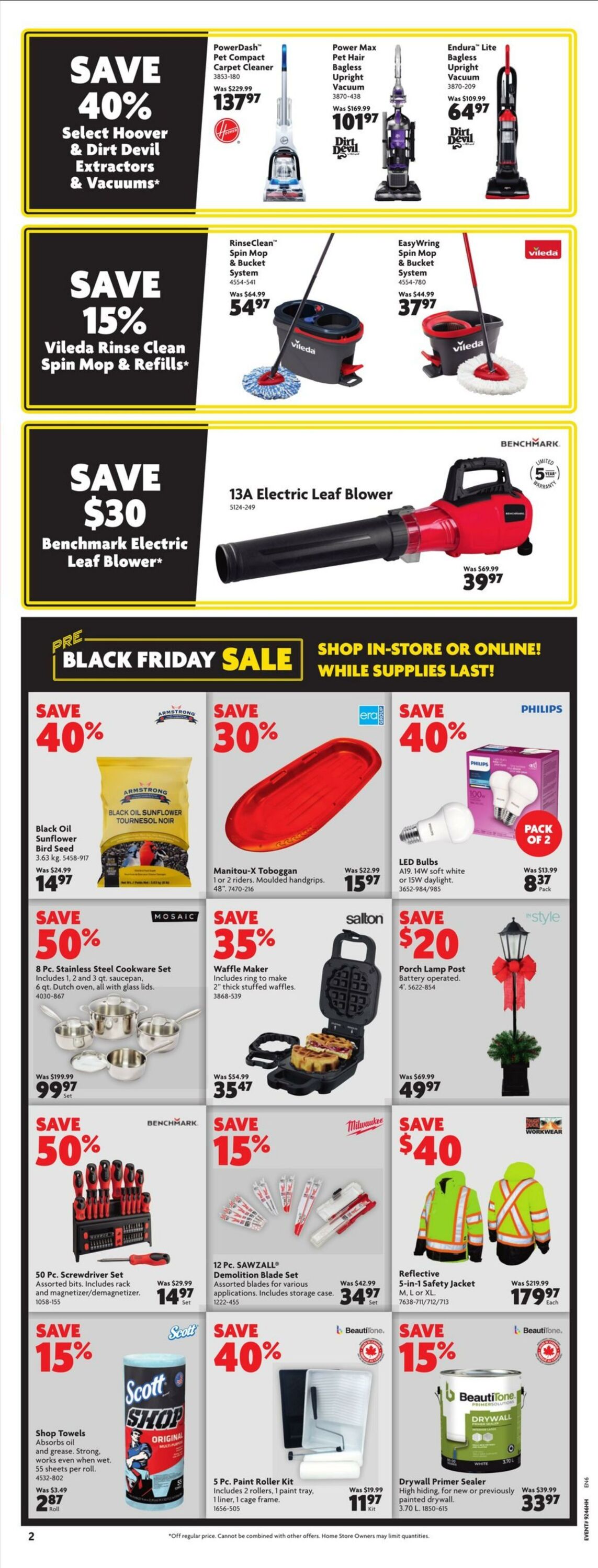 Flyer Home Hardware 16.11.2023 - 22.11.2023