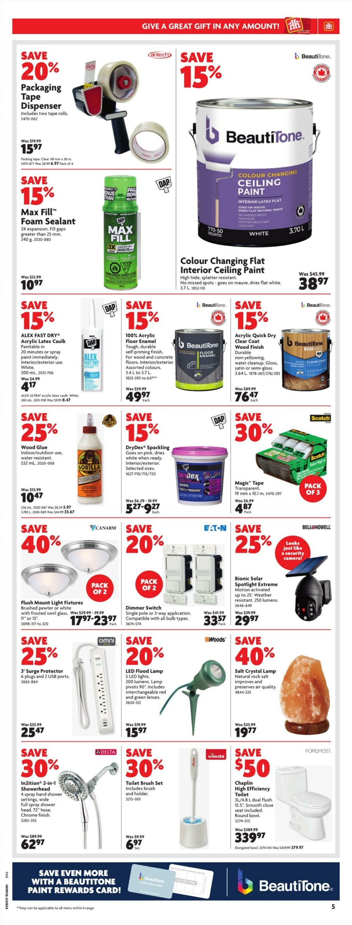 Flyer Home Hardware 16.11.2023 - 22.11.2023