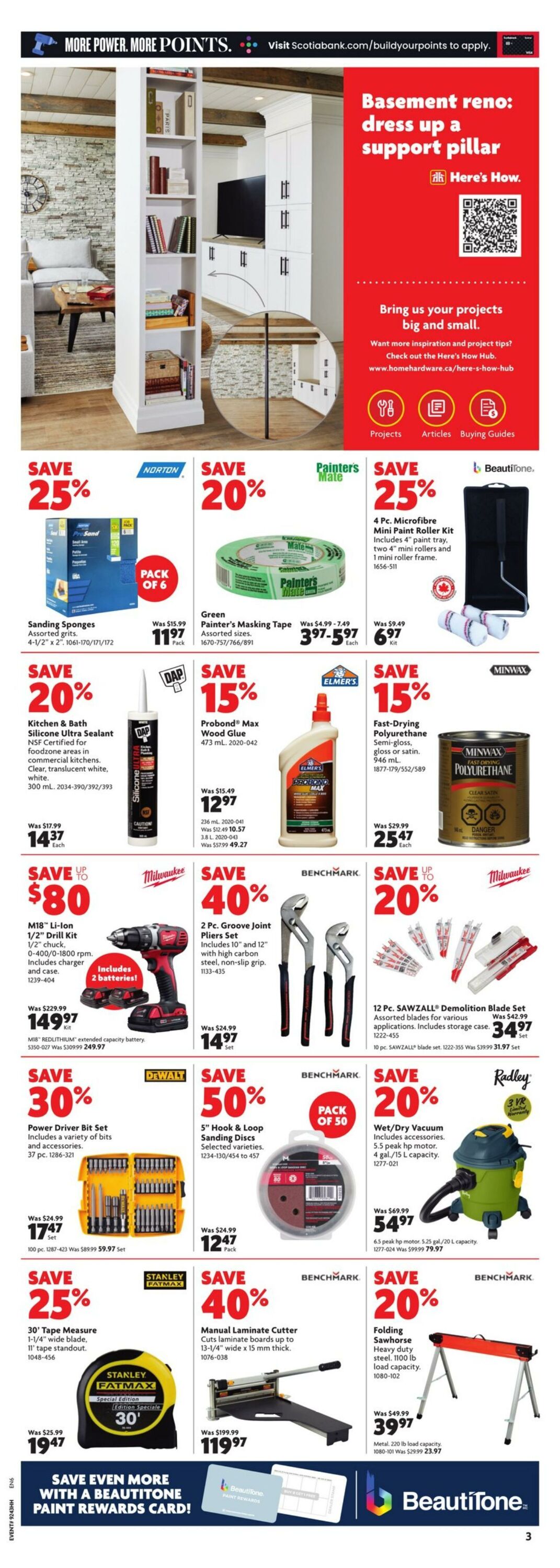 Flyer Home Hardware 26.10.2023 - 01.11.2023