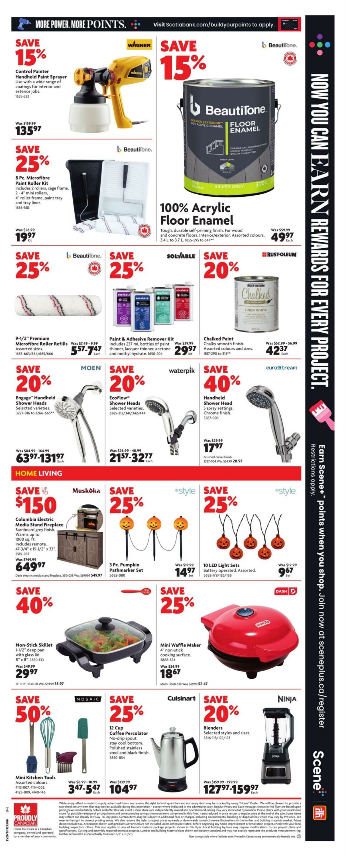 Flyer Home Hardware 26.10.2023 - 01.11.2023