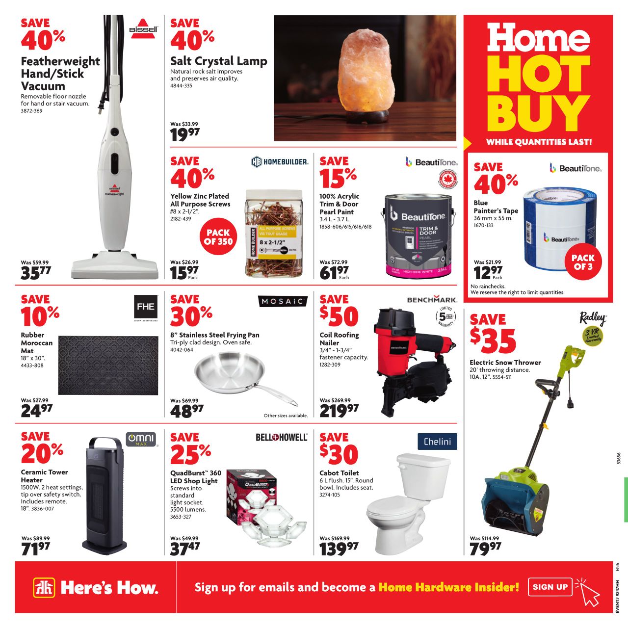 Flyer Home Hardware 21.11.2024 - 27.11.2024