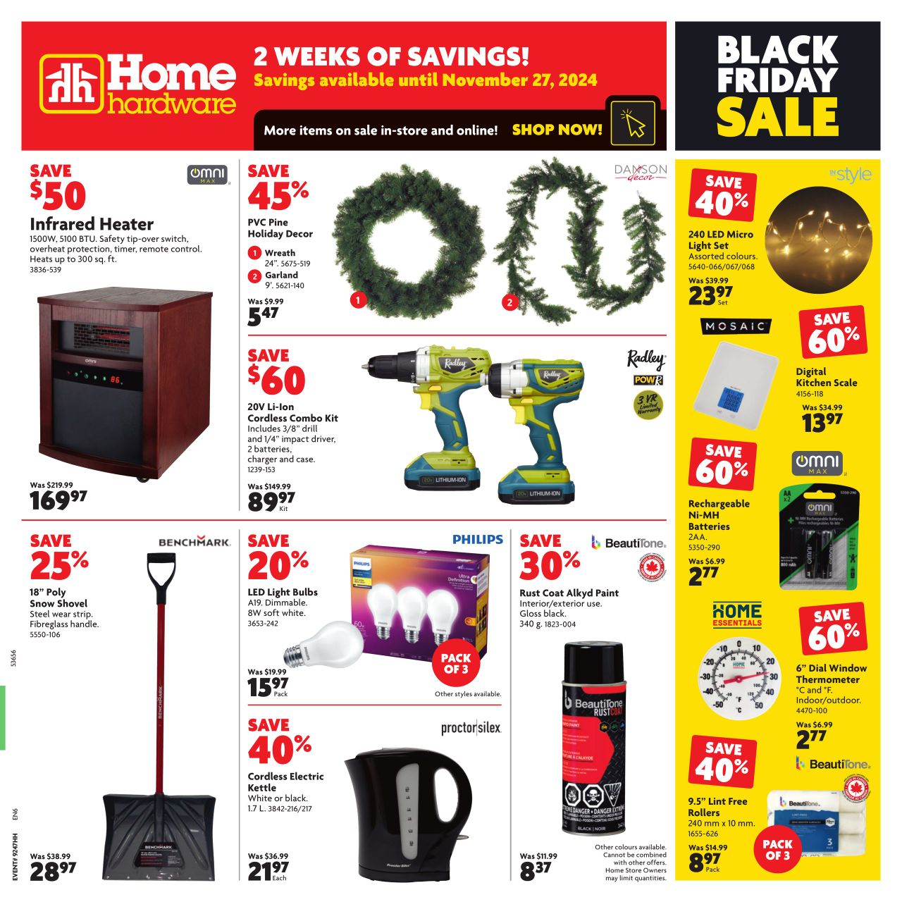 Home Hardware Promotional flyers