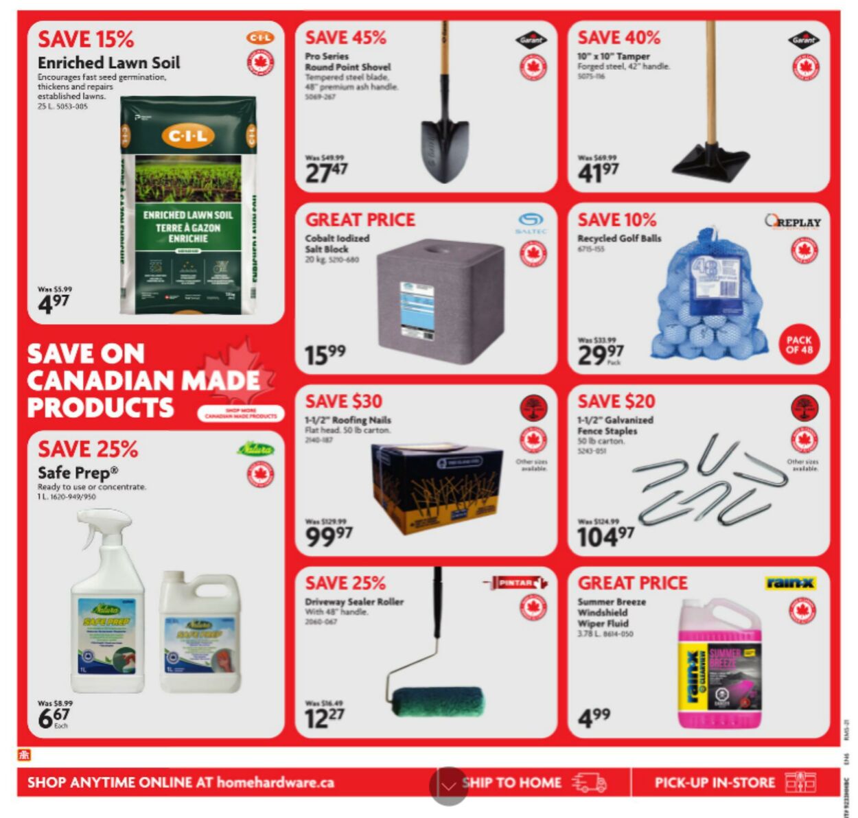 Flyer Home Hardware 14.08.2025 - 27.08.2025