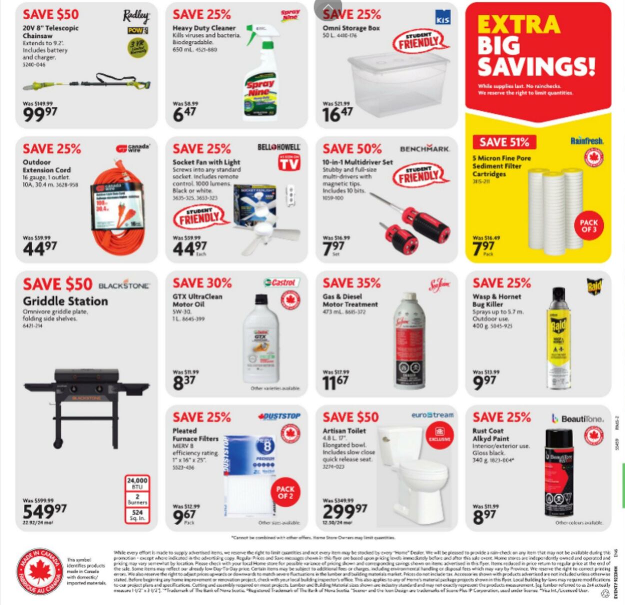 Flyer Home Hardware 14.08.2025 - 27.08.2025