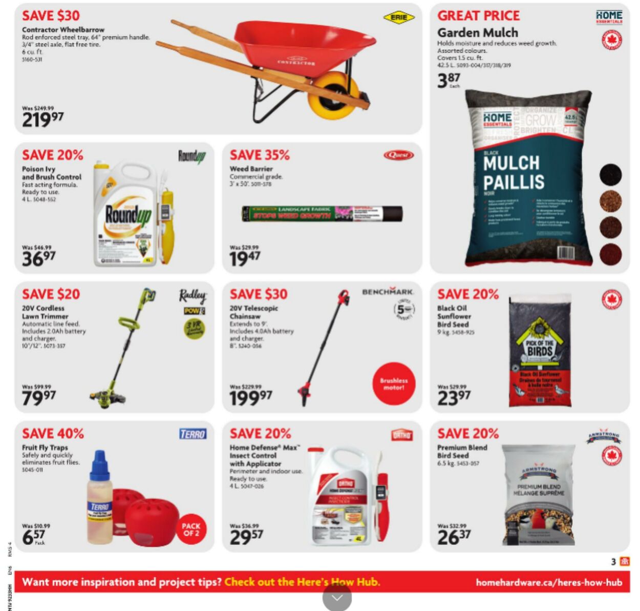 Flyer Home Hardware 14.08.2025 - 27.08.2025