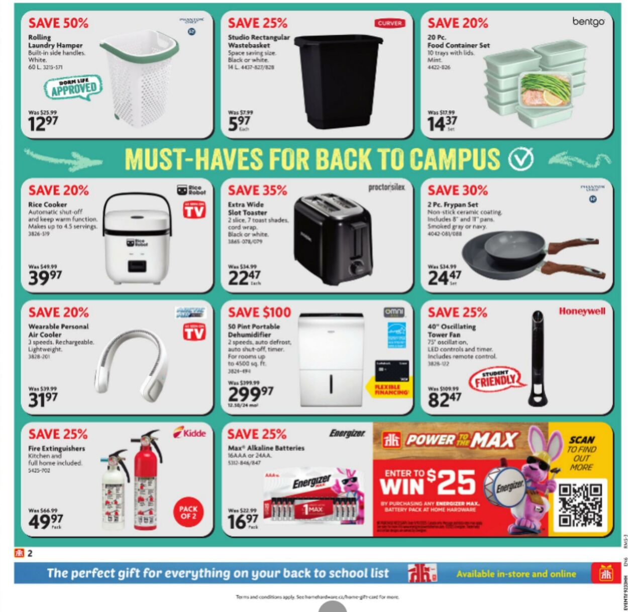 Flyer Home Hardware 14.08.2025 - 27.08.2025