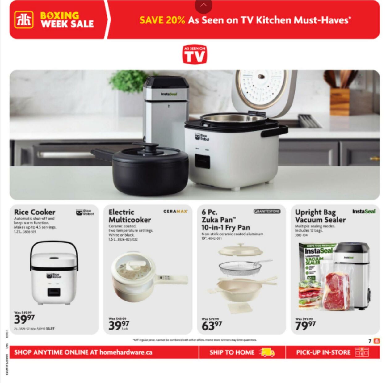 Flyer Home Hardware 18.12.2025 - 31.12.2025