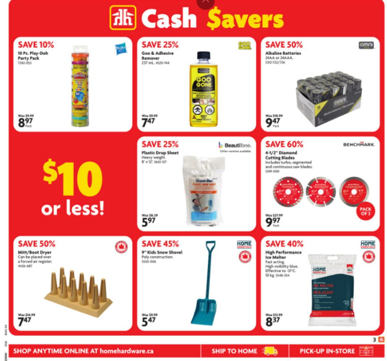 Flyer Home Hardware 18.12.2025 - 31.12.2025