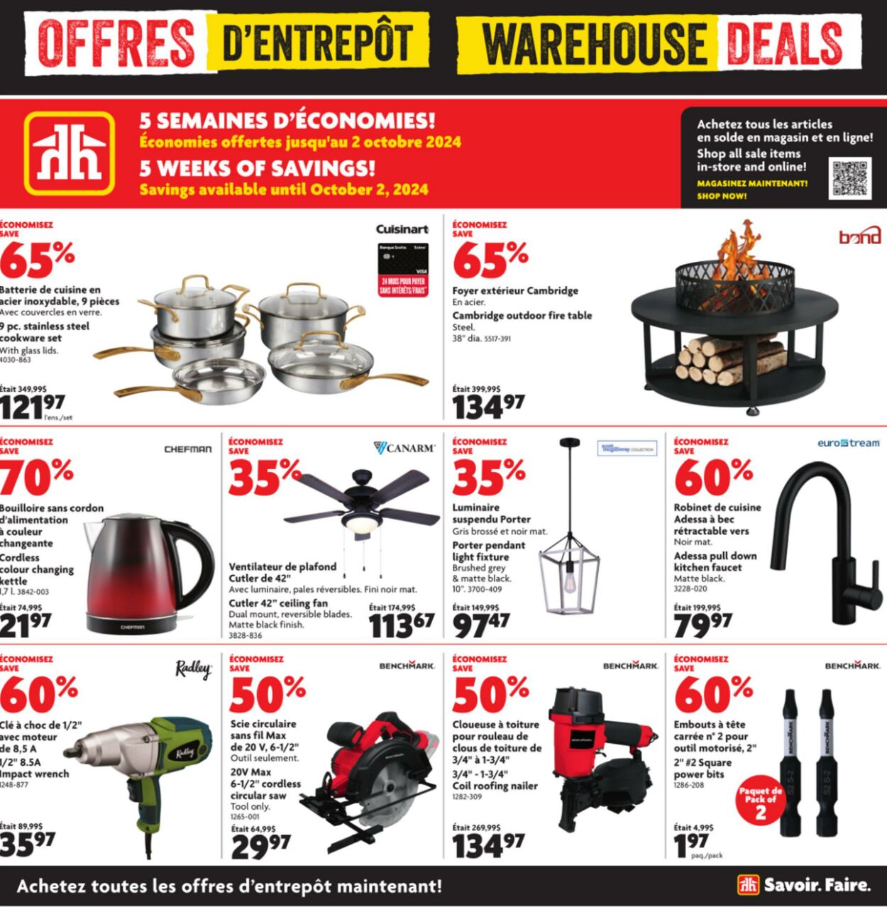 Flyer Home Hardware 29.08.2024 - 11.09.2024