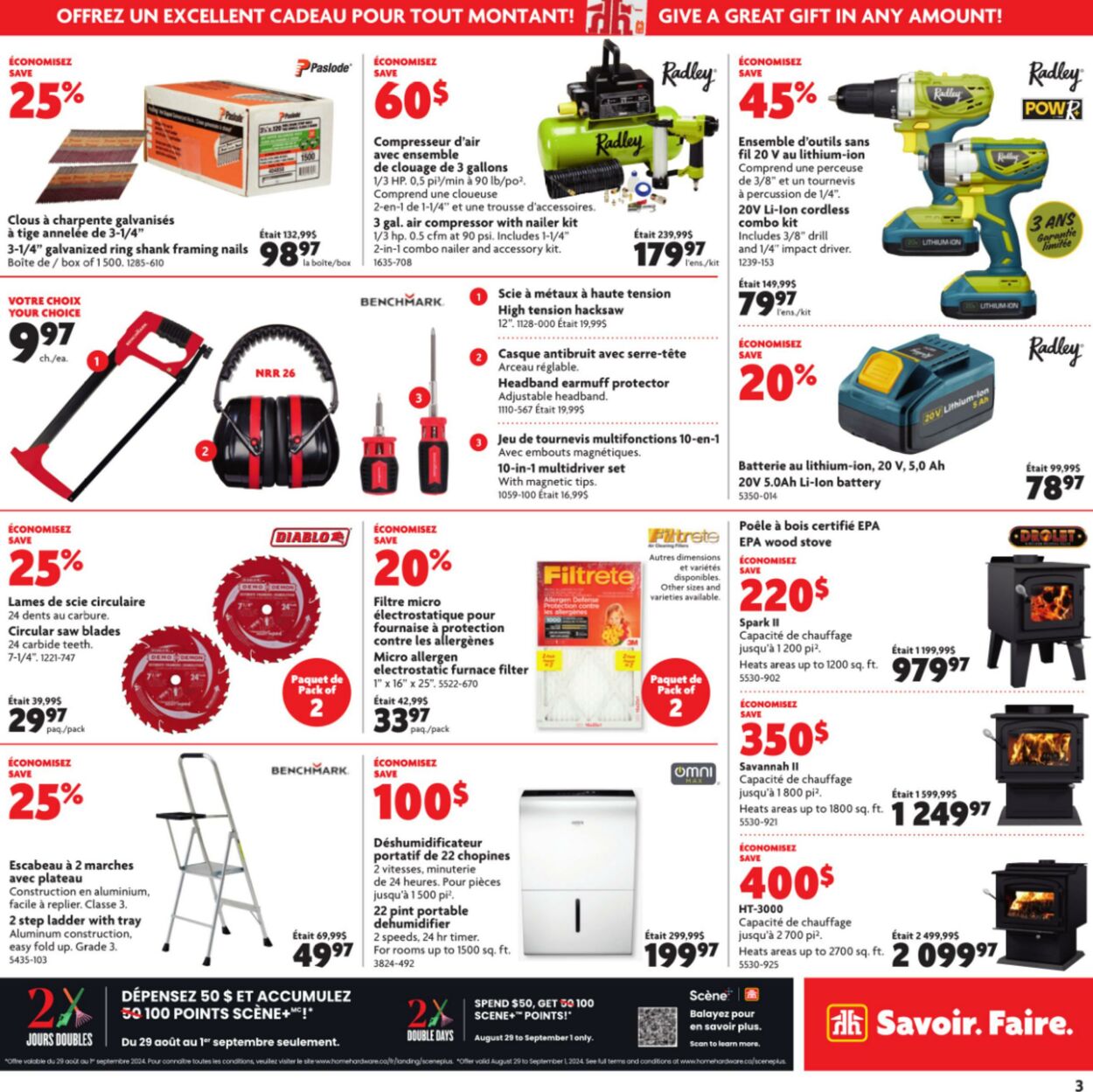 Flyer Home Hardware 29.08.2024 - 11.09.2024