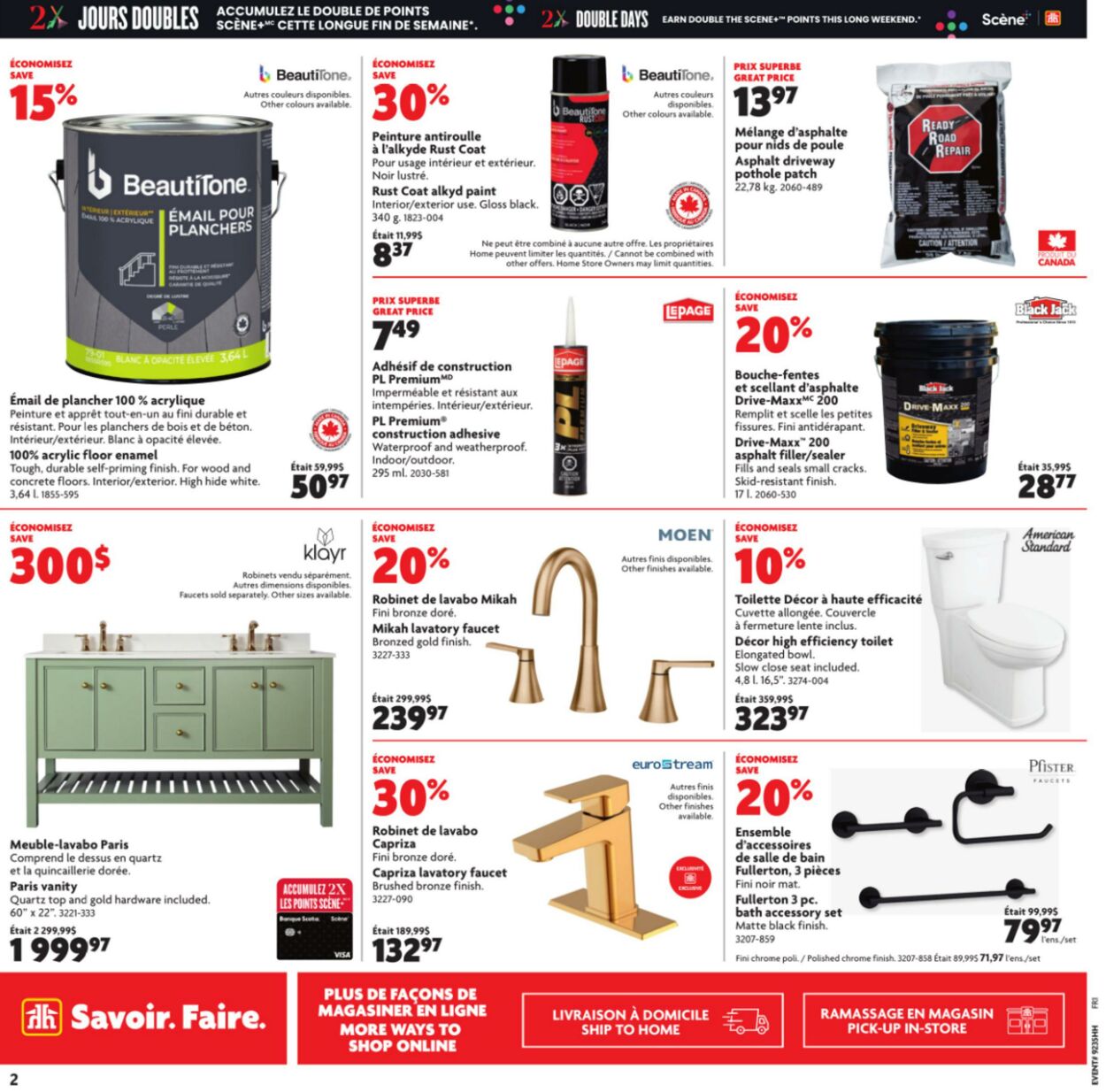 Flyer Home Hardware 29.08.2024 - 11.09.2024